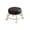 Black-B, variant on Heavy-Duty Rolling Stool - 360° Swivel Wheels Ergonomic Cushioned Seat Mobile Work Stool Kitchen Craft Station Compact Home Stool(Gray)