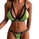 thumbnail image 1 of Gibobby Conjunto de dos piezas de lencería de encaje Lencería sexy para mujer Conjunto de lencería de encaje floral Conjunto de sujetador y panty(Verde, G), 1 of 5