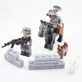 thumbnail image 4 of Bote de goma para oficiales militares con bloques de construcción con perro policía, 4 of 5