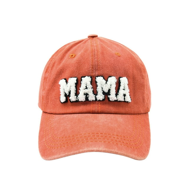 Faithtur Mother and Daughter Baseball Hat, Wide Brim Letters Adjustable Cap for Casual Daily