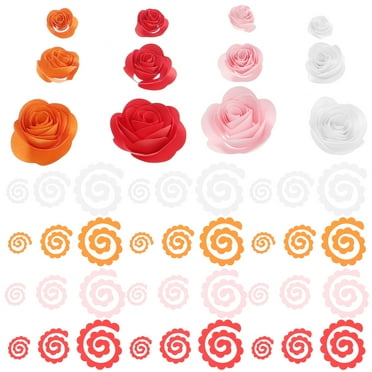 Phlegsive 120pcs Fancy Paper Strips Flower Paper Making Strips Kids Folding Papers Handcraft Paper Strips