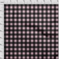 thumbnail image 3 of oneOone Silk Tabby Fabric Gingham Check Print Sewing Fabric BTY 42 Inch Wide, 3 of 4
