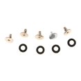 thumbnail image 4 of 1x Tornillo[Plata] +4x Tornillos [Oro] +4 piezas de Arandelas de goma Accesorios Compatible con Caddy perfke Juego de arandelas de tornillo, 4 of 7