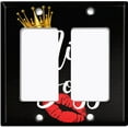 thumbnail image 6 of Metal Light Switch Plate Cover Queen Crown Kiss Miss Boss SGN003, 6 of 13