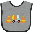 thumbnail image 3 of Inktastic Cement Mixer Construction Boys Baby Bib, 3 of 4