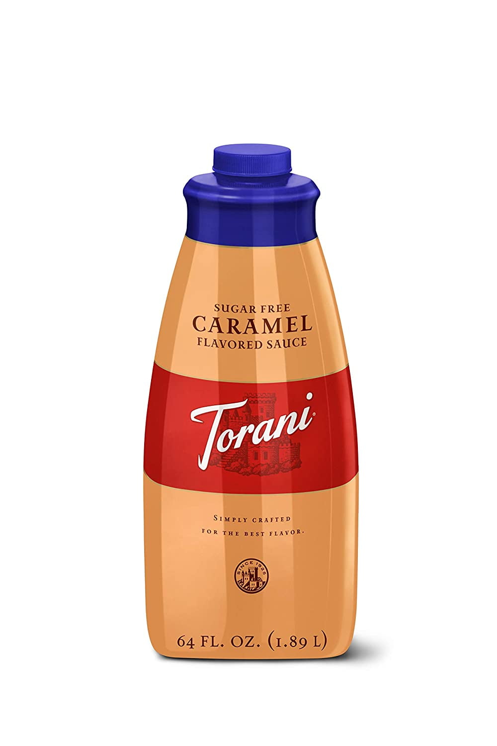 Torani Sugar Free Caramel Sauce, 64 Ounce - Walmart.com - Walmart.com