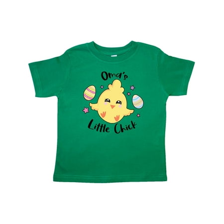 

Inktastic Happy Easter Oma s Little Chick Gift Toddler Toddler Girl T-Shirt
