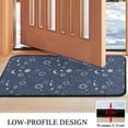 thumbnail image 3 of Dark Blue Celestial Pattern Door Rugs,Washable Non Slip Door Mats Indoor,Decorative Door Mats,Entry Mat Indoor for Entrance,Bedroom,Kitchen,Bathroom,30"x17", 3 of 6