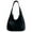 Black, variant on Yucurem Women PU Leather Shoulder Bag - Retro Soft Underarm Bag - Casual Tote Handbag for Ladies (White)