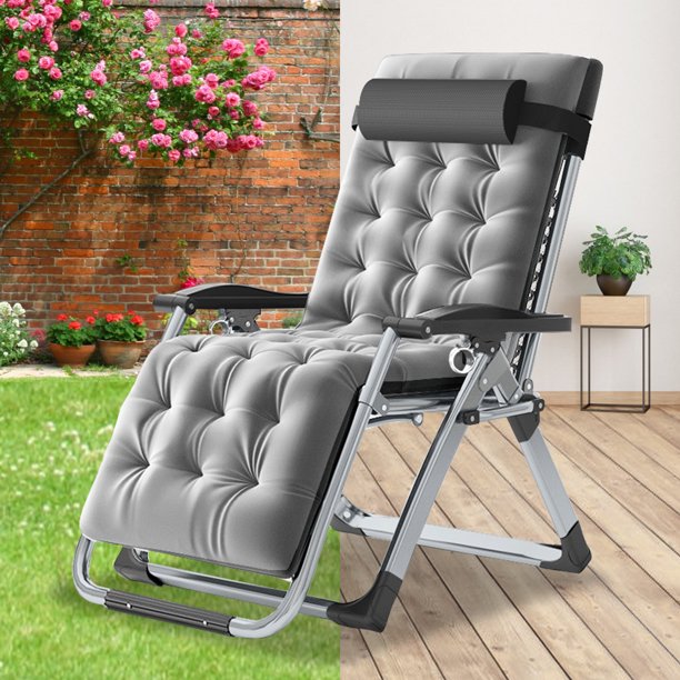 Slsy Zero Gravity Chair, Lawn Recliner, Reclining Patio Lounger Chair