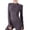 Purple, variant on Women's Fall Coats Season Fitness Sport Jacket for Women Solid Color Stand Collar Zipper Long Sleeve Simple Casual Comfortable Running Tight Yoga Top Purple,L