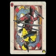 thumbnail image 2 of Junior's Marvel: Deadpool & Wolverine Playing Card Graphic T-Shirt, 2 of 4