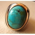 thumbnail image 3 of Arizona Turquoise Ring, Silver Jewelry, 925 Silver Ring, Father's Day, AAA Natural Turquoise, December Birthstone Ring, Heavy Mens Ring, Spiritual Healing Gemstone, Christmas, Tiny Mens Ring, 3 of 5