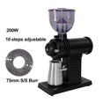 thumbnail image 2 of Electric Coffee Grinder 75mm Burr 200W Teeth Burr Household Coffee Bean Grinder ,Easy to Operate, 2 of 5