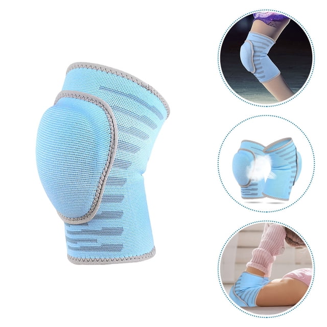 Mobutofu Thickened Knee Guard Ergonomic knee Sky Blue 1Set