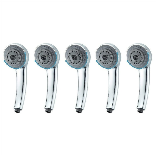 5X Cabezal de Ducha, Cabezales de Ducha de Alta Presión, Ducha de Mano Eléctrica Ajustable Universal, Adecuada para Baño, Hotel, Gimnasio