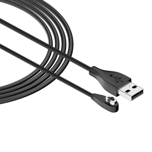 Magnetic Attachment Earphones Charging Cable Wire Power Supply Cable Safe Charging Cord for S710 Black