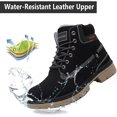 thumbnail image 3 of Botas de nieve Eagsouni de piel impermeable con forro de piel para invierno, 3 of 6