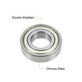 thumbnail image 2 of R12ZZ Ball Bearing 3/4"x1-5/8"x7/16" Double Shielded Chrome Bearings 2pcs, 2 of 5