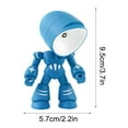 thumbnail image 3 of Qiopertar Under $5 Magnetic Suction Pet Night Light with Adjustable Head, Cute Robot LED Lamp for ChildrenBedside, Portable Desktop Night Light with Multi Color, 3 of 5
