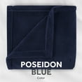 thumbnail image 5 of Sunbeam Oversized Throw Poseidon Microplush, 4 Heat Settings, 4-Hour Auto Shut-Off, Electric Heated Blanket, 60" x 80", 5 of 11