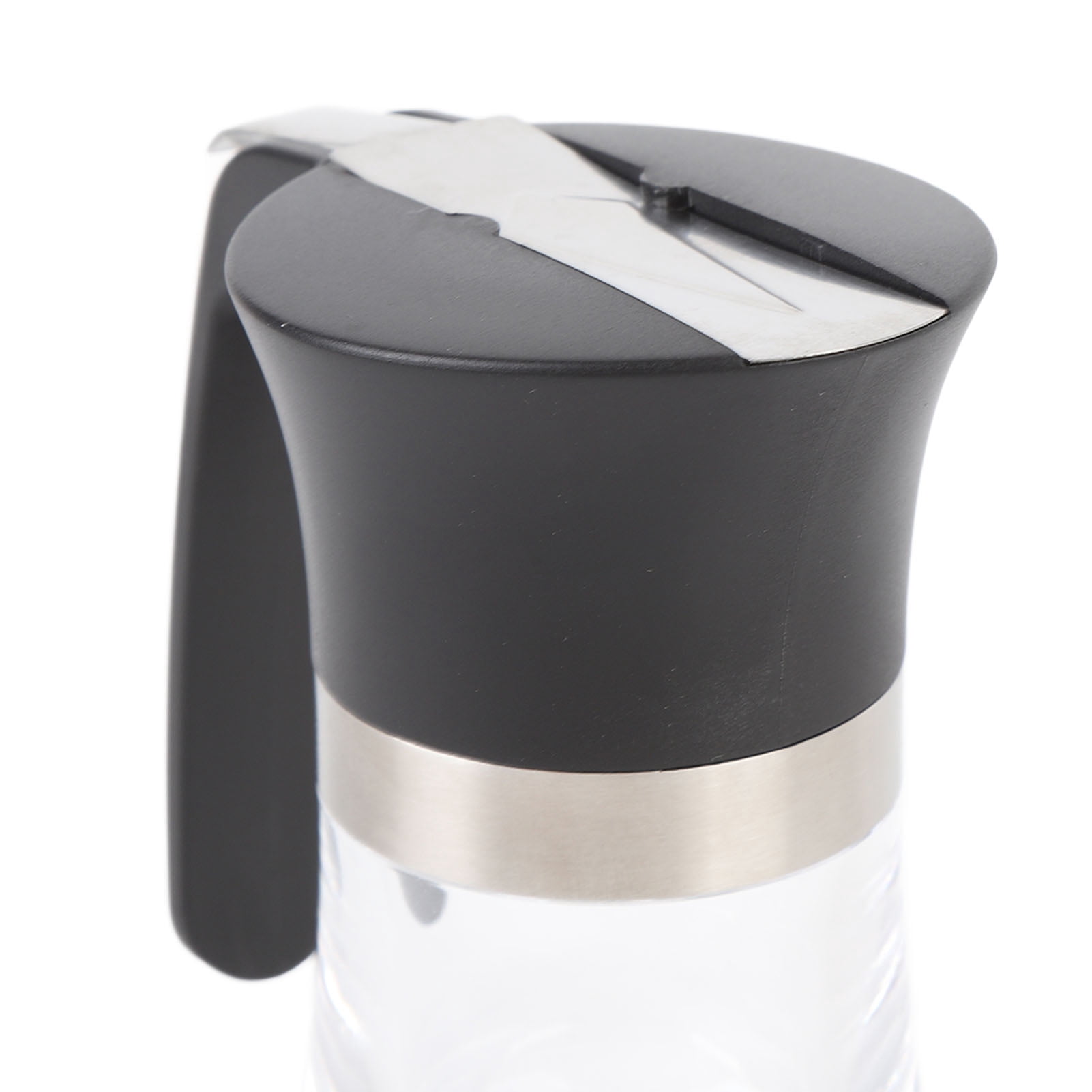 Yajisi 3.38Oz Stainless Steel Honey Jar Pot and Syrup Dispenser - No Drip Glass Container for Chocolate Syrup, Peanut Butter, Maple Syrup and Caramel (4.33 x 2.76 x 4.65 inches / 11 x 7 x 11.8 cm)