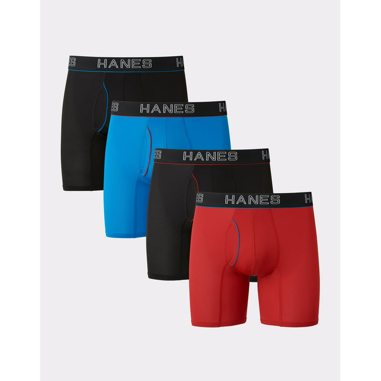 Men's Hanes Ultimate® 4-pack X-Temp Breathable Mesh Boxer Briefs