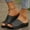 Black, variant on Fnooota Platform Sandals Women, Casual Open Toe Work Summer Flat Sandals Black Size 7