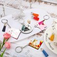 thumbnail image 4 of 201Pcs Lightweight Keychain Blanks Kits with Acrylic Blanks Tassels Jump Rings for Valentines Day, 4 of 7