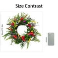 thumbnail image 5 of Simulation Dried Flowers Home Festival Decoration Door Decoration Pendant Eternal Flower Cross-border Texas Wildflower Wreath, 5 of 5