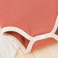thumbnail image 6 of Otqutp Toddler Beach Clothing Baby Girls Romper Long Sleeve Round Neck Solid Color Outside Bodysuit Romper Jumpsuit Clothes, 6 of 7