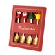 thumbnail image 1 of Juego de 4 cucharas navideñas con caja de regalo, cuchara para mezclar y revolver, cubiertos Caja roja, 1 of 9