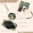 thumbnail image 3 of FORMRS Women Crossbody Purse with Chain Strap Vegan Leather Shoulder Handbag, Art Garden Scene, 3 of 7