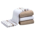 thumbnail image 5 of All-Clad Popcorn Texture Cotton Blend, Kitchen Towels, 4-Pack, Toast, 5 of 5