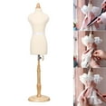 thumbnail image 3 of pitrice Mannequin Mini Forme Mannequin Tailleur Support Forme Réglable Mini Robe Mannequin Support pour Présentation Mini Robe Mini Robe Forme B, 3 of 9