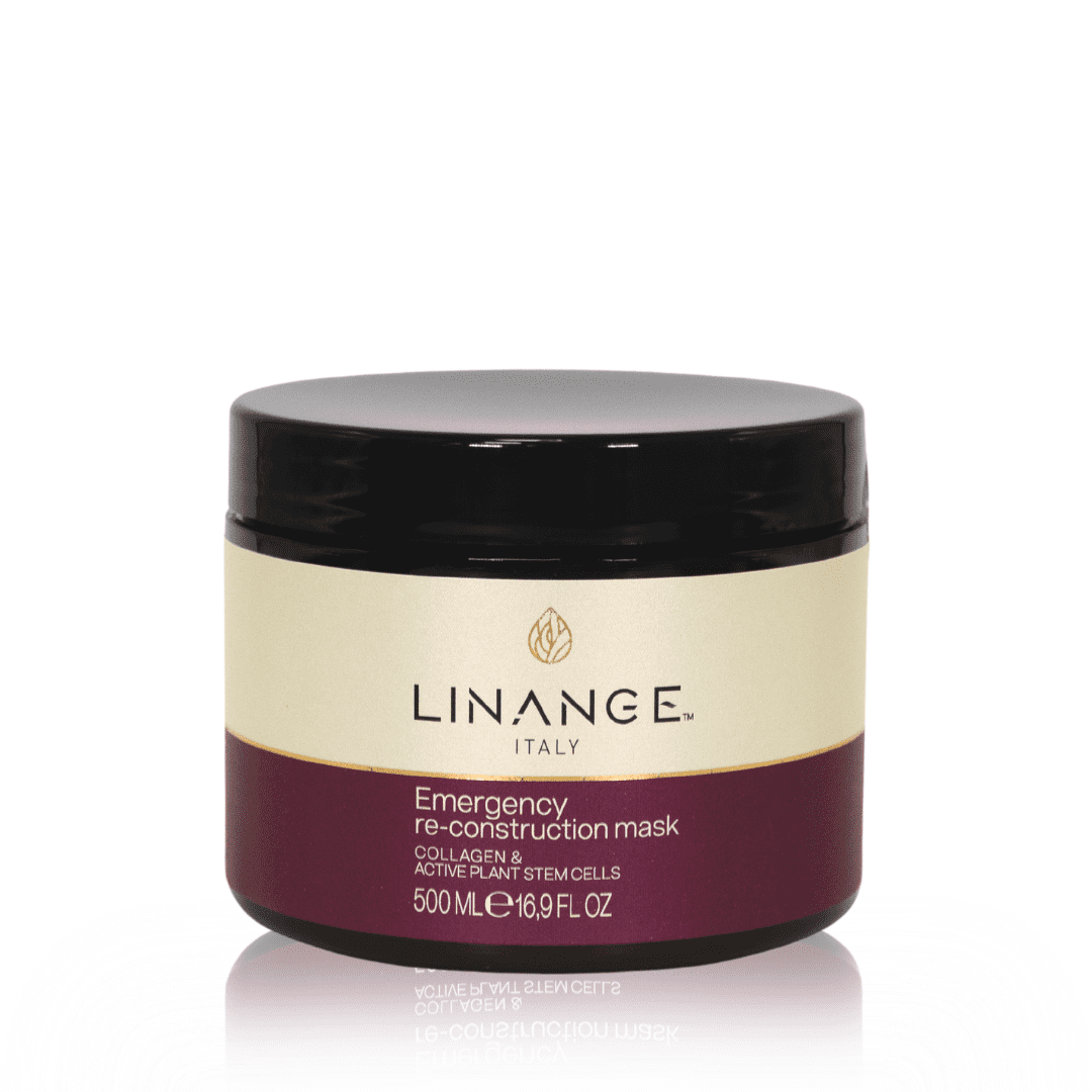 Emergency Re-Construction Mask with Collagen & Active Plant Stem Cells, 16.9oz by Linange