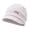 White, variant on Bucket Hat for Men Women Knit Beanie Unisex Warm for Cold Weather Sun Visors