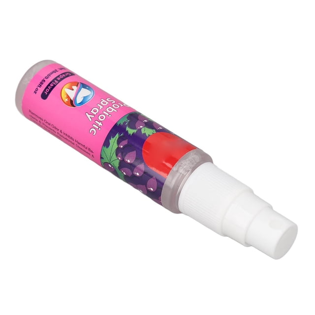 Spray Bucal, Spray Bucal Seco De Uva De Larga Duración De 20 Ml Para Adultos Para Salidas