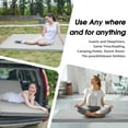 thumbnail image 6 of Teler CertiPUR-US 2" Memory Foam Camping Single Mattress, Portable Sleeping Pad for Camping, Car, Tent SUV Single Mattress, 6 of 9