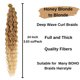 thumbnail image 3 of Extensiones de cabello trenzado Leticia Blonde preestiradas, 26 pulgadas, 3 of 7
