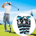 thumbnail image 1 of Cubierta de la cabeza del club de golf shamjiam 3pcs Knit Golf Driver Covers Cuello Headcover, 1 of 9