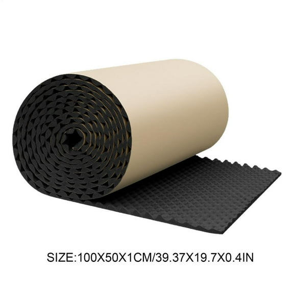 Sound Absorbing Panel Acoustic Sound Panels Dampening Pads Waterproof Sound Barrier Self Adhesive Sound Proof Padding Car Studio
