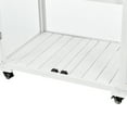 thumbnail image 4 of Harper & Bright Designs 31.5” x 22.4” x 62” Cold Frame Greenhouse, Wheels and Adjustable Shelves, 4 of 13