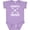 Lavender, variant on Inktastic Grandpa Favorite Grandchild Boys or Girls Baby Bodysuit