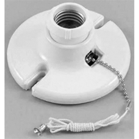 Cooper Wiring Devices 83564104 659-SP 250W 250V Ceiling Receptacle Lamp Holder with Porcelain
