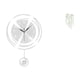 thumbnail image 5 of Reloj de pared Adhesivo de pared Colgante Enredaderas Decorativas Plantas Hojas Arte Acrílico PVC Material Adecuado para Dormitorio Sala de Est, 5 of 8