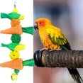 thumbnail image 4 of Wharick Bird Chew Toys, Parakeet Natural Wood Toys Parrot Hanging Cage Toy for Small Medium Parrot Birds, 4 of 8