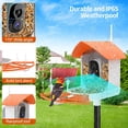 thumbnail image 5 of Smart Bird Feeder with Camera, AI Identify Bird Breed, Solar-Powered WiFi FHD 2K Live Camera, Auto Capture Backyard Garden Bird Watching, IP65,Motion Detection, Cloud and SD Card Storage, 5 of 14