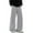 001 White, variant on Men's Textured Wide Leg Pants High Waist Drawstring Trousers Casual Solid Color Sweatpants