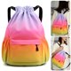thumbnail image 4 of Con Cordón Mochila Deportiva Playa Color Degradado Bolsillo para Hombres Y Mujeres Natación Viajes, 4 of 9
